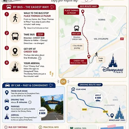 شقة Votre Petit Paris A Proche Disneyland *
